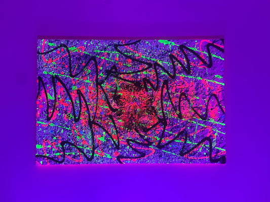 "Transformation Vibration"  5d Love Portal 36"x48"x1.5" Canvas Original