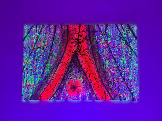 "The Frequency of Abundance" - Original Canvas Painting 24"x36"x3/4"