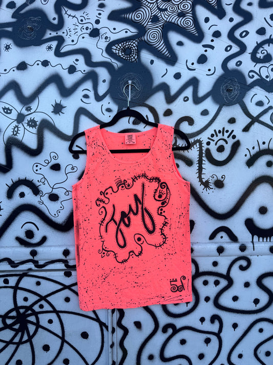 JOY | Neon Orange Tank