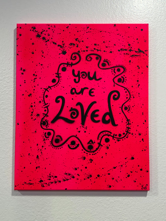 YOU ARE LOVED | Transmission Portal Painting