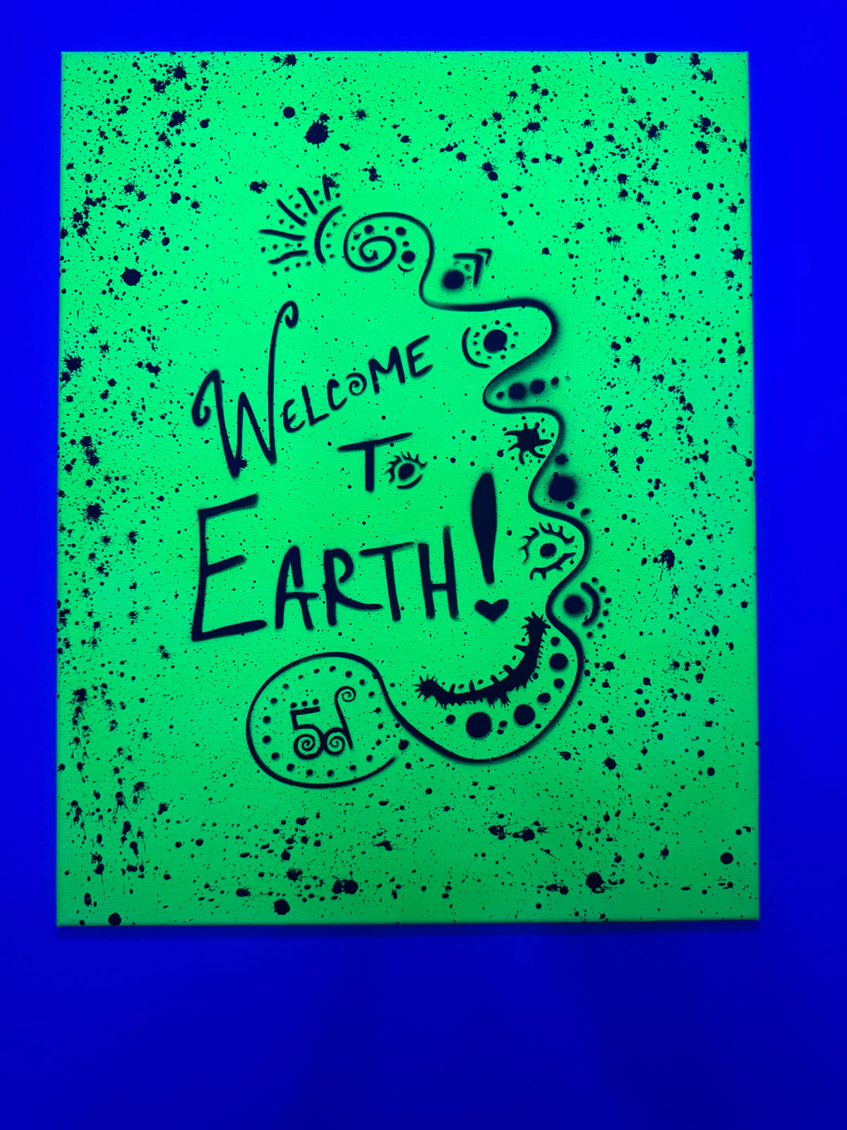 WELCOME TO EARTH5d | 5d Transmission Portal Painting