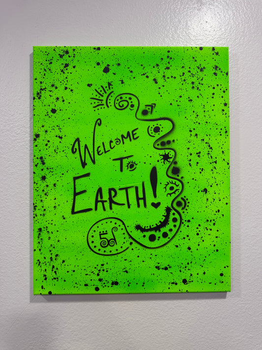 WELCOME TO EARTH5d | 5d Transmission Portal Painting