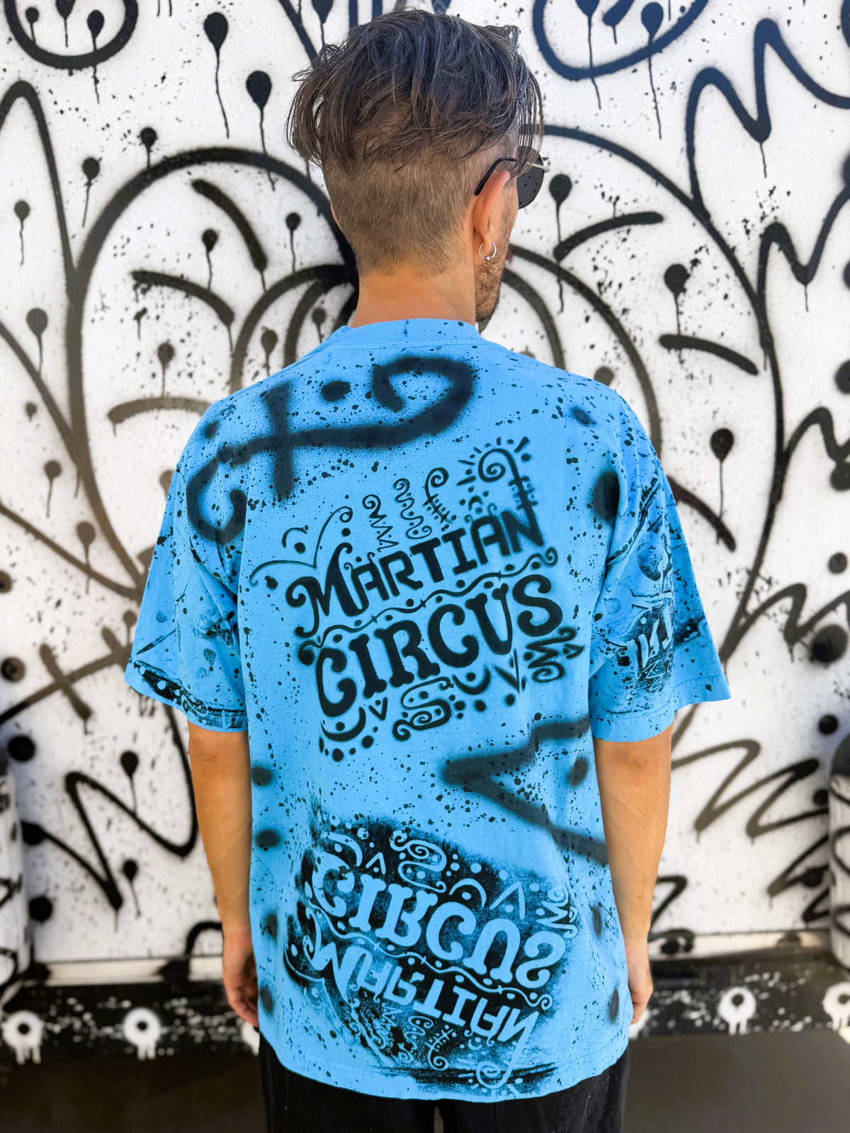 FLOW | Neon Blue Transmission Tee