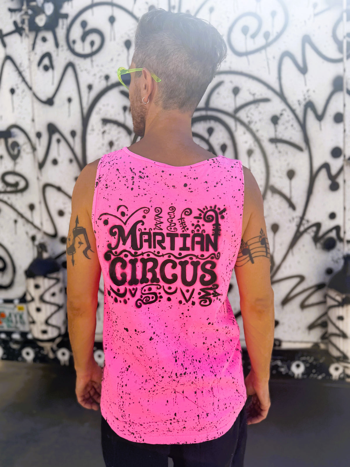 You are Loved | Neon Pink Transmission Tank